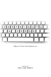 Contribute A Verse: A Guide To First Yea