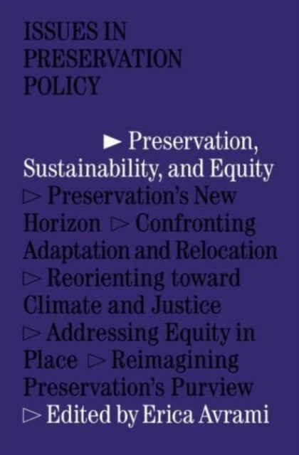 Preservation Sustainability And Equity