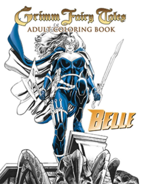 Grimm Fairy Tales Adult Coloring Book