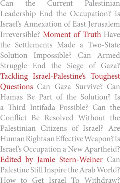 Moment Truth Tackling Israel Palestinp