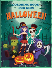 Halloween Coloring Book For Kids By Dp Kids,