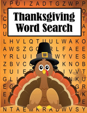 Thanksgiving Word Search: 35 Fun, Themes