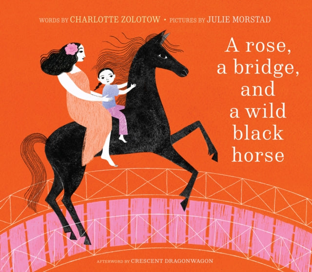 Rose A Bridge And A Wild Black Hors