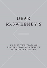 Dear Mcsweeneys