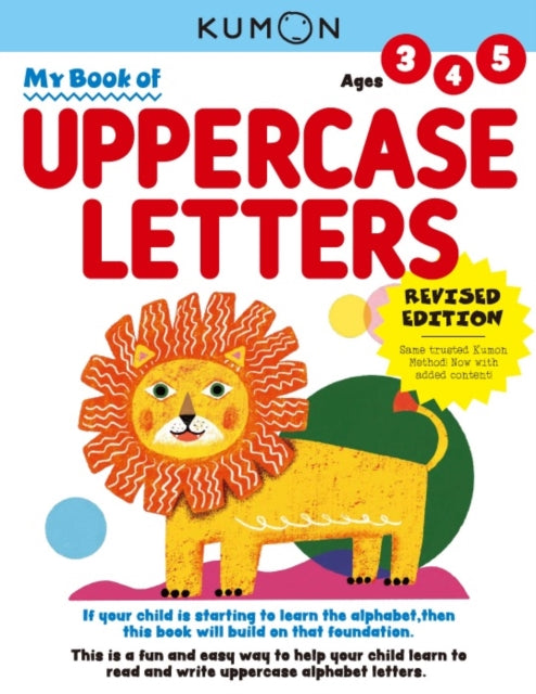 My First Book Of Uppercase Letters By Kumon