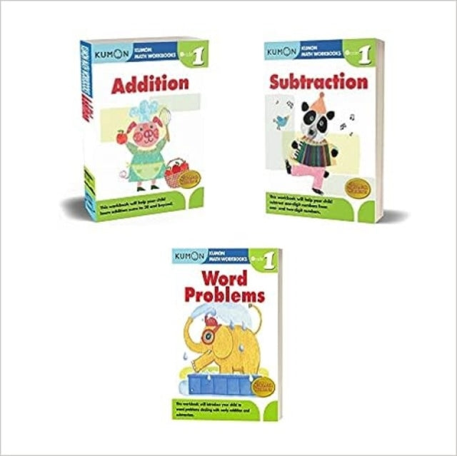 Kumon Grade 1 Set 3 Workbooks Addition S By Kumon