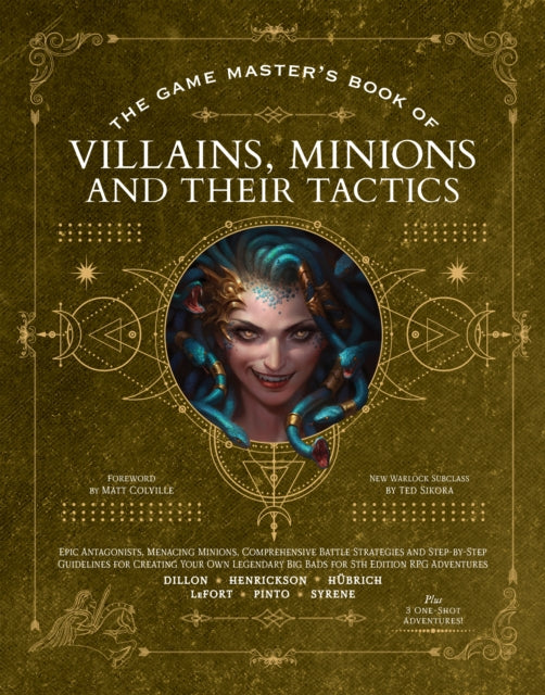 Game Masters Book Of Villains M By Hubrich, Aaron