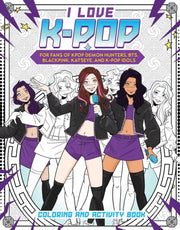 I Love K-pop Coloring And Activity Book