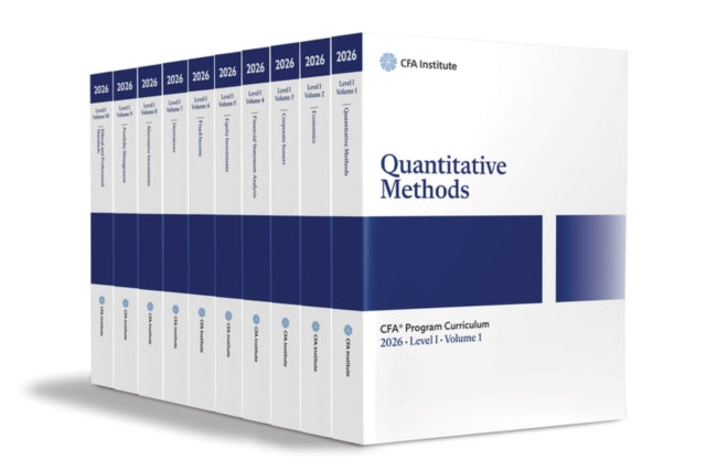 2026 Cfa Curriculum Level I Box Set