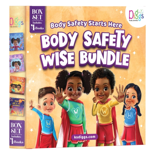 Body Safety Box Set 1: Four Book Set By Sanders Diggs, Kryst