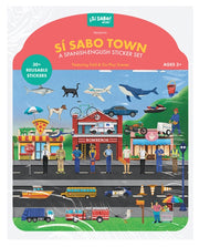 S Sabo Town A Bilingual Reusable Stick