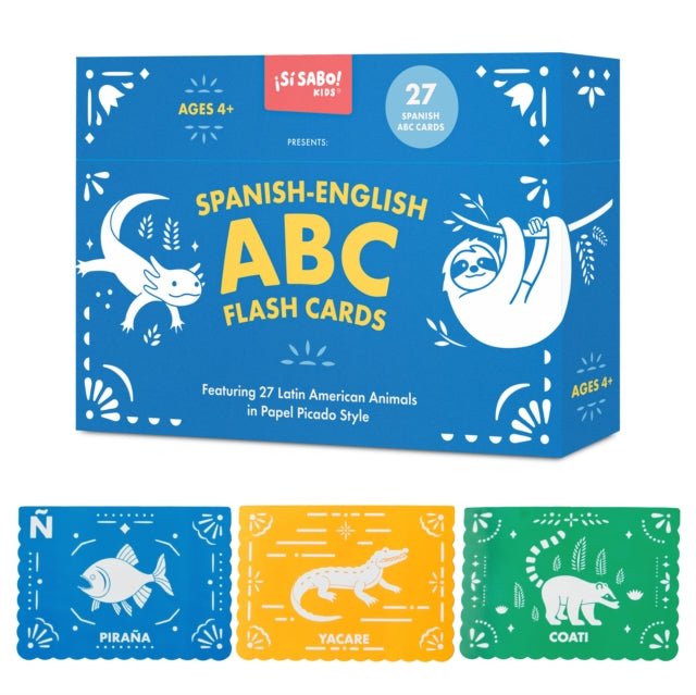 Spanish English Abc Flash Cards 27 Bili