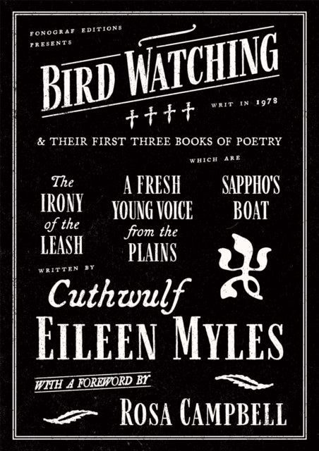 Bird Watching & Their First Three Books