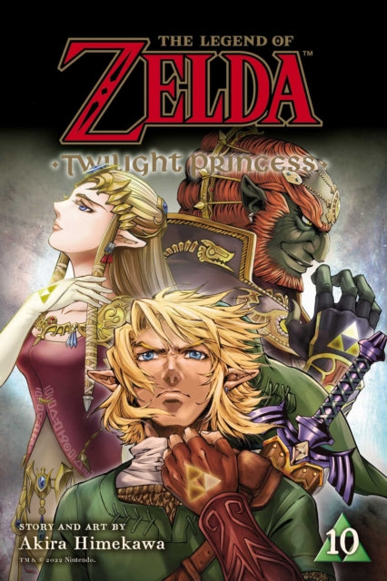 Legend Of Zelda Twilight Princess Vol 10 By Himekawa, Akira