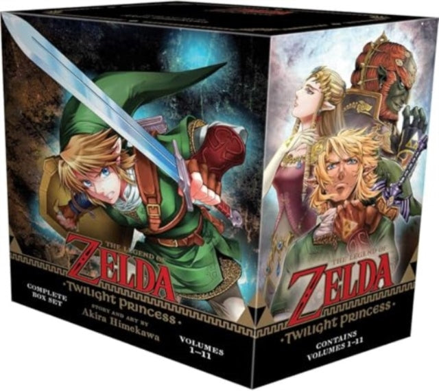 Legend Of Zelda Twilight Princess Boxset By Himekawa, Akira