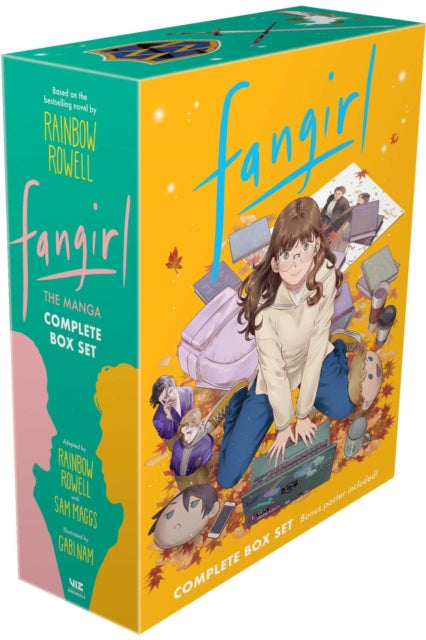 Fangirl Complete Box Set Vols 1-4 By Rowell, Rainbow