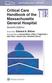 Critical Care Handbook Of The Massachuse By Bittner, Edward