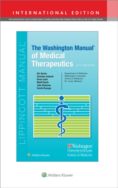 Washington Manual Of Medical Therapeutic