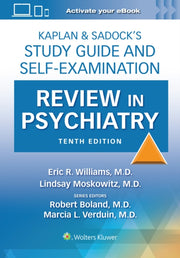 Kaplan Sadocks Study Guide & Selfexamina