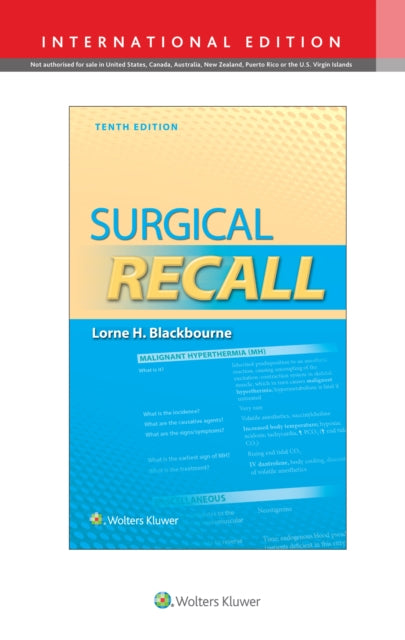 Surgical Recall International Edition