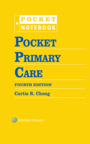 Pocket Primary Care 4e Pocket Notebook S By Chong, Curtis,