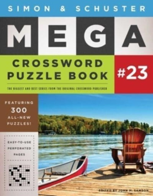 Simon Schuster Mega Crossword Puzzle Boo