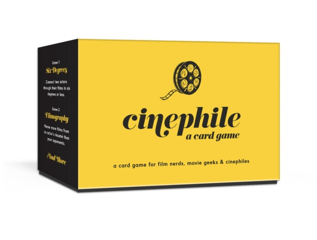 Cinephile A Card Game By Everett,cory