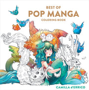 Best Of Pop Manga Coloring Book By D'errico, Camilla