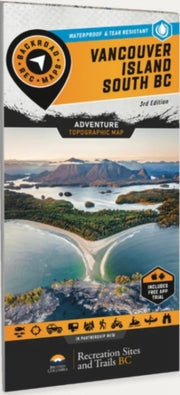 Vancouver Island South Bc By Backroad Maps