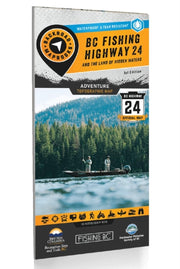 Fishing Highway 24 Bc By Backroad Maps