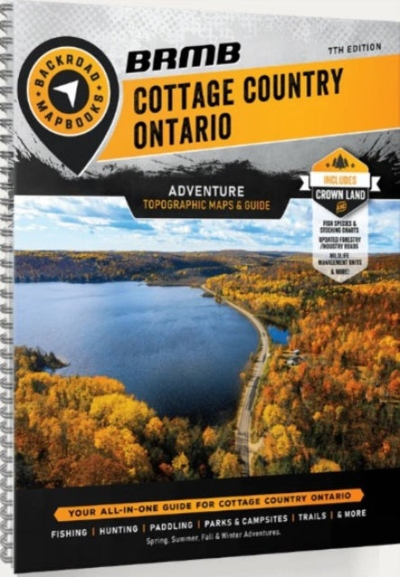 Cottage Country Ontario Backroad Mapbook By Backroad Maps