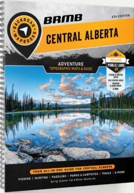 Central Alberta Backroad Mapbook By Backroad Maps