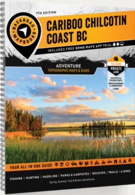 Cariboo Chilcotin Coast Bc Backroad Mapb By Backroad Maps