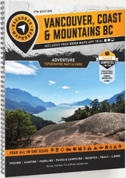 Vancouver Coast Mountains Bc Backroad Ma By Backroad Maps