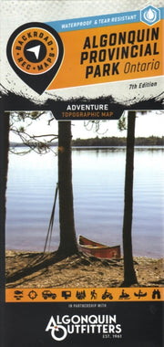 Algonquin Provincial Park Ontario Recrea By Backroad Maps