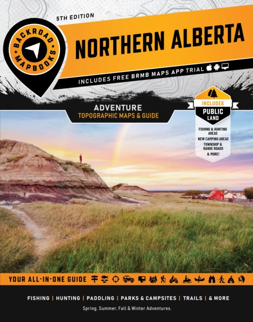 Northern Alberta Backroad Mapbook By Backroad Maps