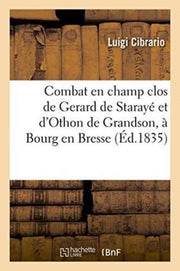 Combat En Champ Clos,   Bourg En Bresse