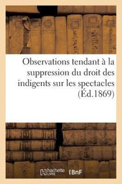Observations Tendant   La Suppression Du
