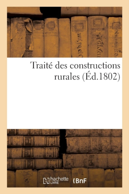 Trait  Des Constructions Rurales, Dans L