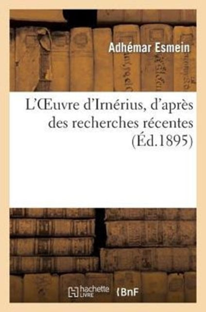 L'oeuvre D'irn Rius, D'apr S Des Recherc