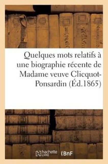 Quelques Mots Relatifs   Une Biographie