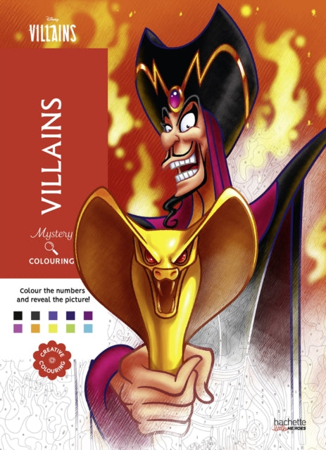 Mystery Colouring - Villains By Jer  My Mariez