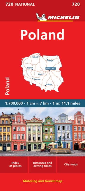 Poland Michelin National Map 720