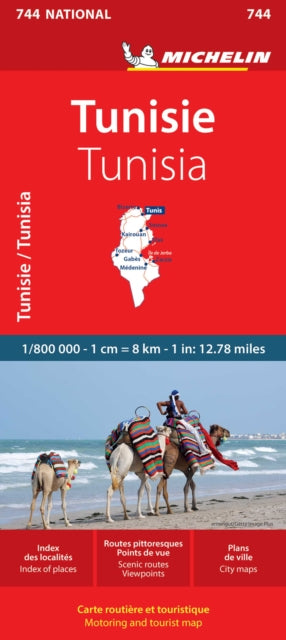 Map 0744 Tunisia