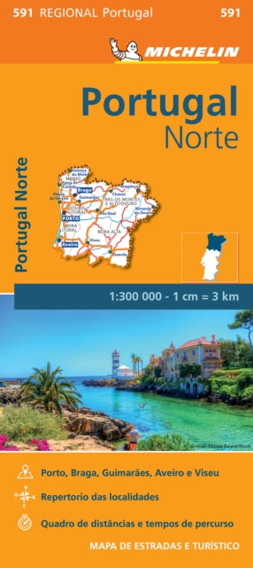 Map 0591 Portugal Norte