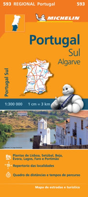 Map 0593 Portugal Sul Algarve