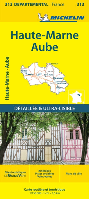 Aube Haute Marne Mich Local Map 313