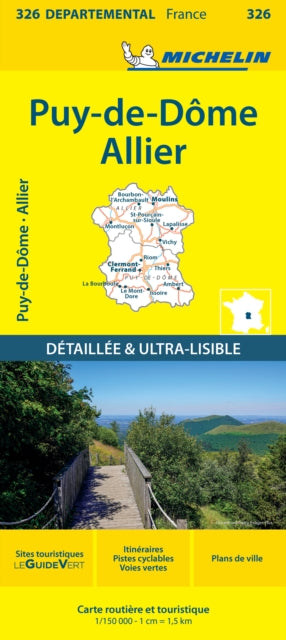 Allier Puy De De Mich Local Map 326
