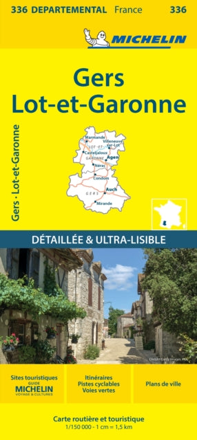 Gers Lot Et Garonne Michelin/map 336