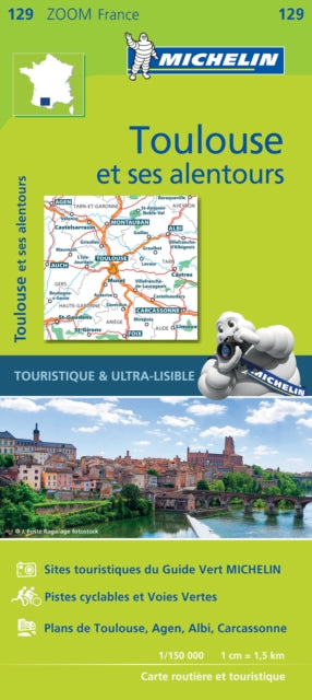Map 0129 Toulouse Surrounding Areas